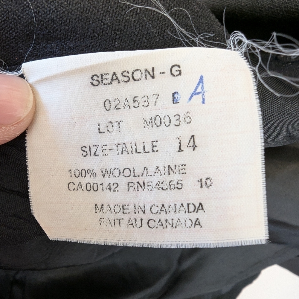 Peter Nygard Pure Virgin Wool Blazer - Picture 8 of 8